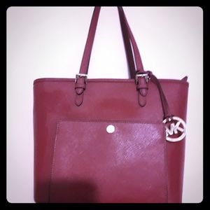Rust MK handbag